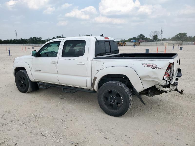 5TFJU4GN7CX020355 - 2012 TOYOTA TACOMA DOUBLE CAB PRERUNNER WHITE photo 2
