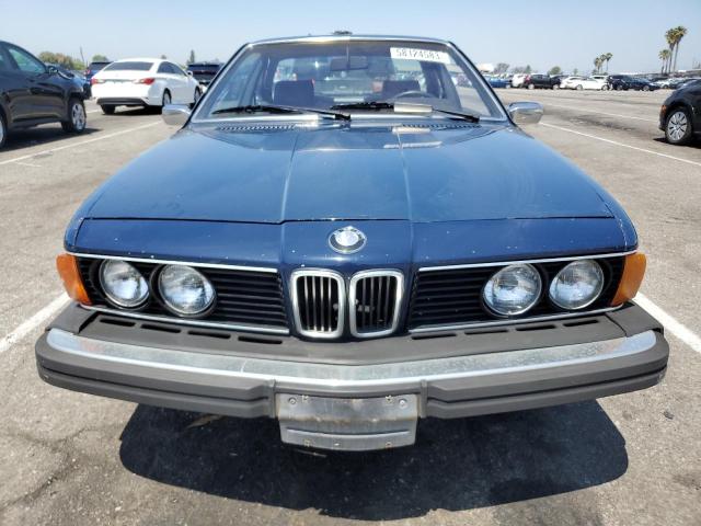 WBAEB8408D6995202 - 1983 BMW 633 CSI AUTOMATIC BLUE photo 5