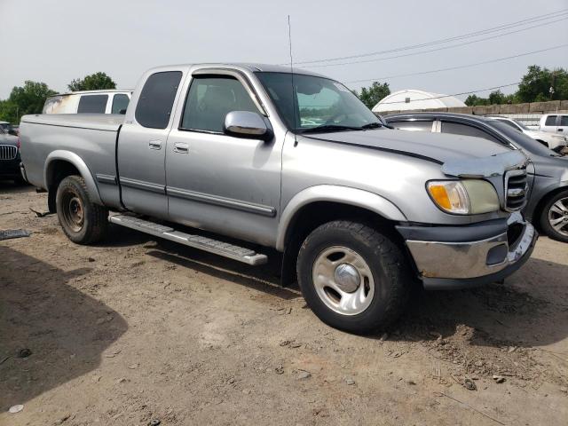 5TBRN34132S303859 - 2002 TOYOTA TUNDRA ACCESS CAB SR5 SILVER photo 4