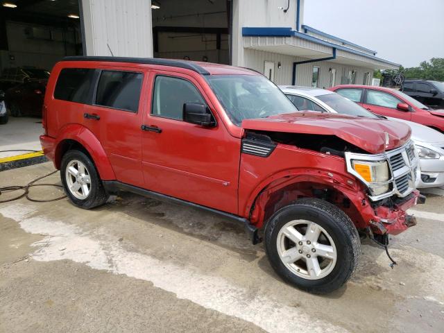 1D8GU58K57W698832 - 2007 DODGE NITRO SLT BURGUNDY photo 4