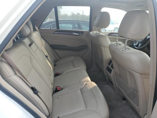 4JGDA5HB1CA025453 - 2012 MERCEDES-BENZ ML 350 4MATIC WHITE photo 10