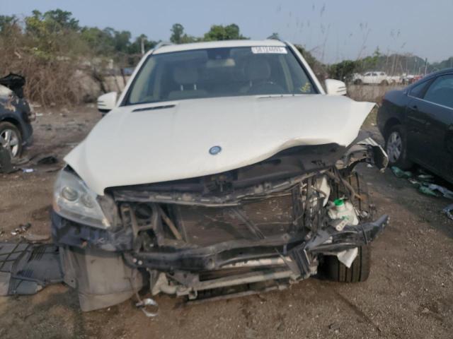 4JGDA5HB1CA025453 - 2012 MERCEDES-BENZ ML 350 4MATIC WHITE photo 5