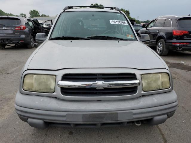 2CNBJ13C526920598 - 2002 CHEVROLET TRACKER SILVER photo 5