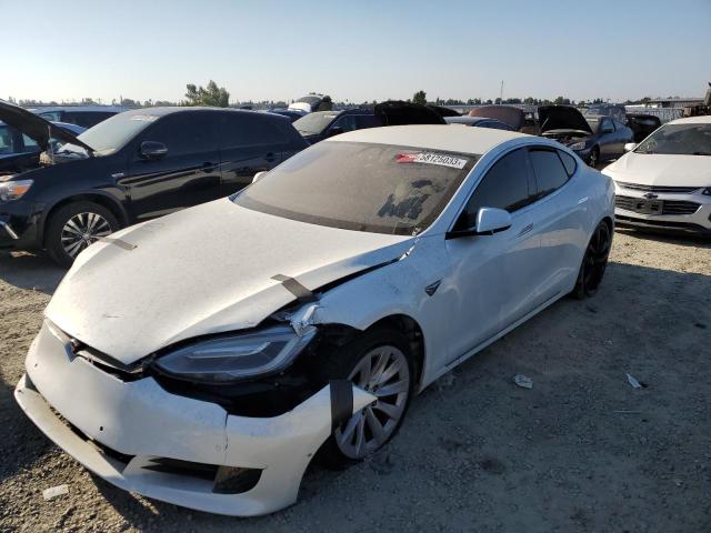 5YJSA1E15HF187746 - 2017 TESLA MODEL S Blanco foto 1