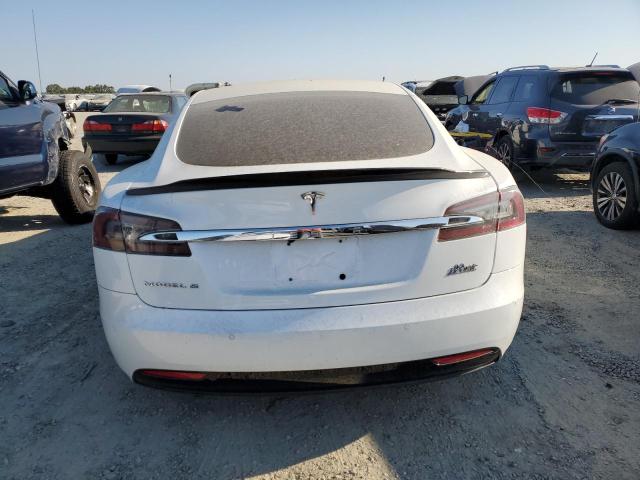 5YJSA1E15HF187746 - 2017 TESLA MODEL S Blanco foto 6
