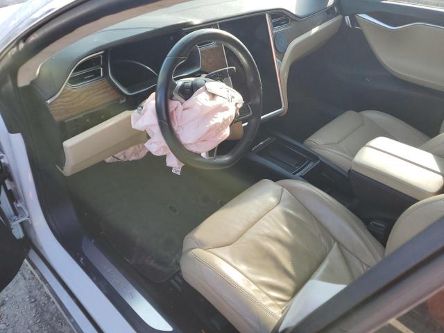 5YJSA1E15HF187746 - 2017 TESLA MODEL S Blanco foto 8