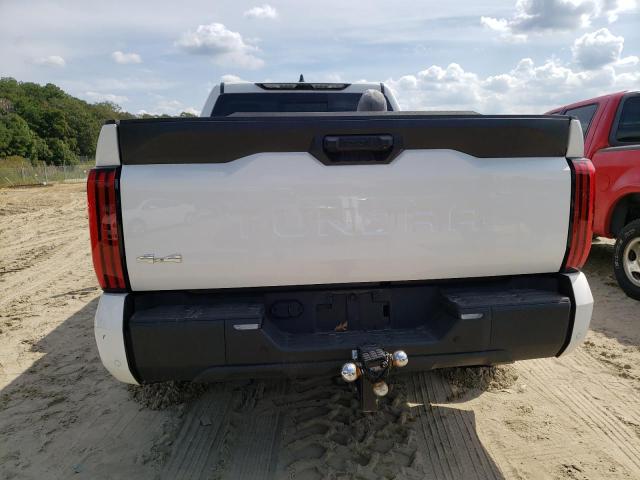 5TFLA5DA1NX024719 - 2022 TOYOTA TUNDRA DOUBLE CAB SR WHITE photo 6