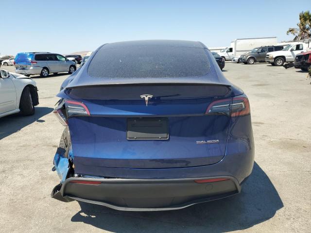 5YJYGDEF8MF157706 - 2021 TESLA MODEL Y BLUE photo 6