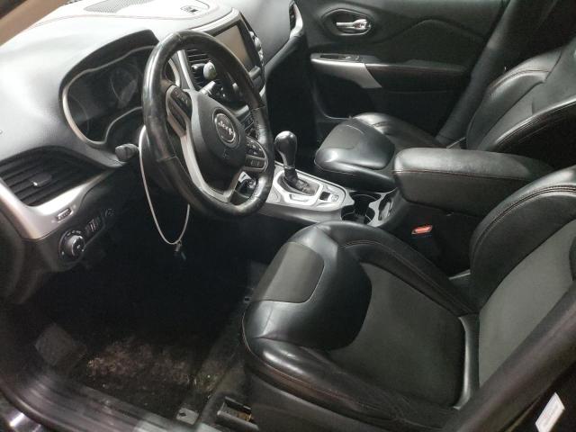 1C4PJMBS7HW566666 - 2017 JEEP CHEROKEE TRAILHAWK BLACK photo 7