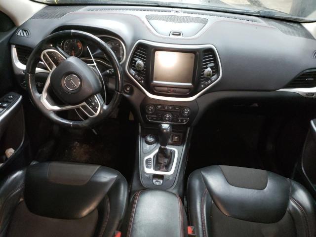 1C4PJMBS7HW566666 - 2017 JEEP CHEROKEE TRAILHAWK BLACK photo 8