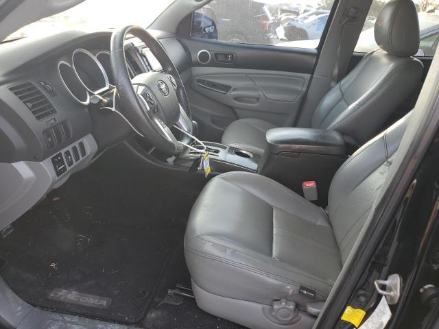 5TFJU4GN3EX054425 - 2014 TOYOTA TACOMA DOUBLE CAB PRERUNNER BLACK photo 7