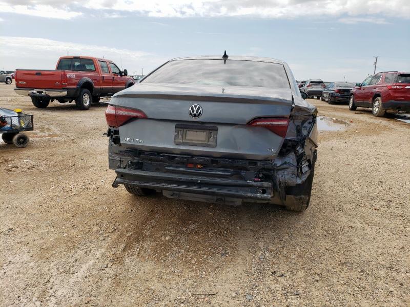 3VW7M7BU7PM007804 - 2023 VOLKSWAGEN JETTA SE გრაფიტი ფოტო 6