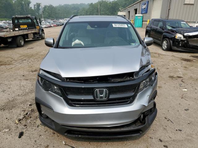 5FNYF6H23MB038971 - 2021 HONDA PILOT SE SILVER photo 5