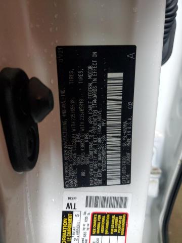 5TDGZRBH6MS531864 - 2021 TOYOTA HIGHLANDER XLE WHITE photo 13