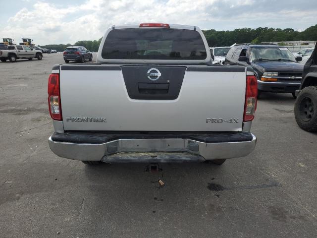 1N6AD0EV2AC414777 - 2010 NISSAN FRONTIER CREW CAB SE SILVER photo 6