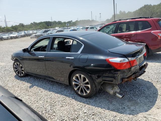 1HGCR2F51EA000478 - 2014 HONDA ACCORD SPORT BLACK photo 2