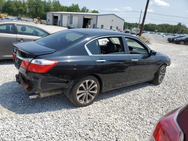 1HGCR2F51EA000478 - 2014 HONDA ACCORD SPORT BLACK photo 3