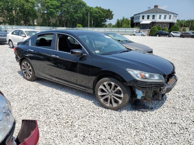 1HGCR2F51EA000478 - 2014 HONDA ACCORD SPORT BLACK photo 4