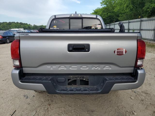 5TFAX5GN7KX140815 - 2019 TOYOTA TACOMA DOUBLE CAB GRAY photo 6