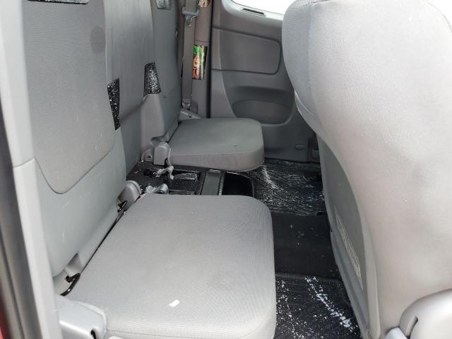 5TFUX4EN6FX030869 - 2015 TOYOTA TACOMA ACCESS CAB წითელი ფოტო 10
