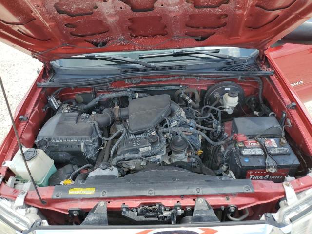 5TFUX4EN6FX030869 - 2015 TOYOTA TACOMA ACCESS CAB წითელი ფოტო 11