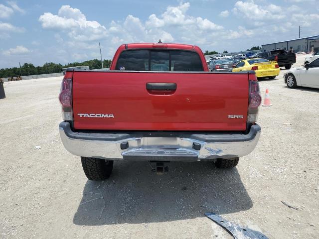 5TFUX4EN6FX030869 - 2015 TOYOTA TACOMA ACCESS CAB წითელი ფოტო 6