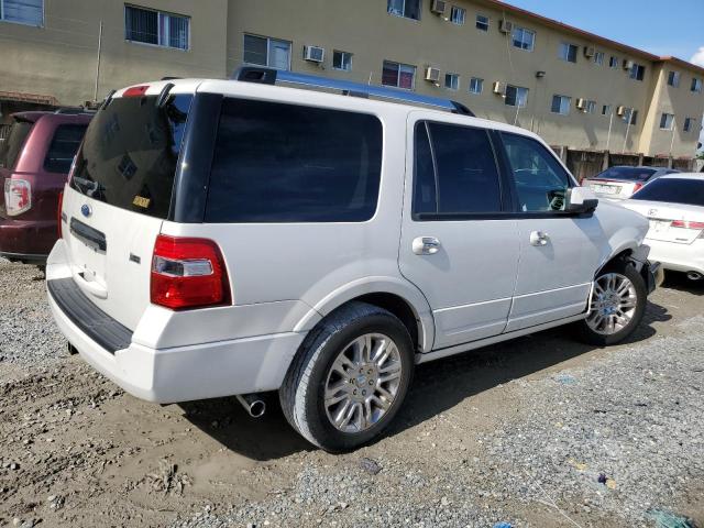 1FMJU1K56BEF07588 - 2011 FORD EXPEDITION LIMITED WHITE photo 3