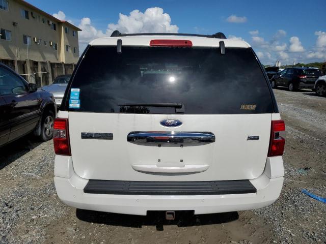 1FMJU1K56BEF07588 - 2011 FORD EXPEDITION LIMITED WHITE photo 6