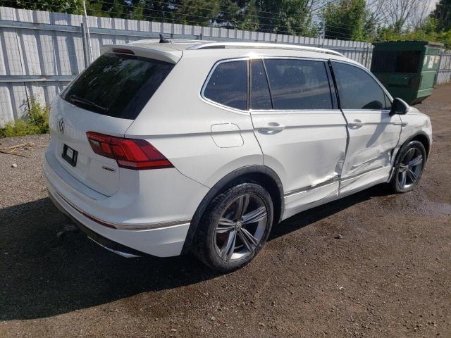 3VV4B7AX9MM086347 - 2021 VOLKSWAGEN TIGUAN SEL PREMIUM R-LINE WHITE photo 3