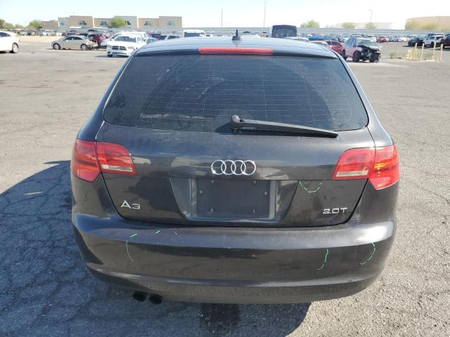 WAUHE78P89A131616 - 2009 AUDI A3 2.0T BLACK photo 6