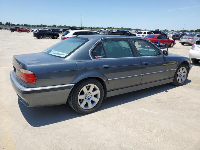 WBAGH83411DP26459 - 2001 BMW 740 IL GRAY photo 3