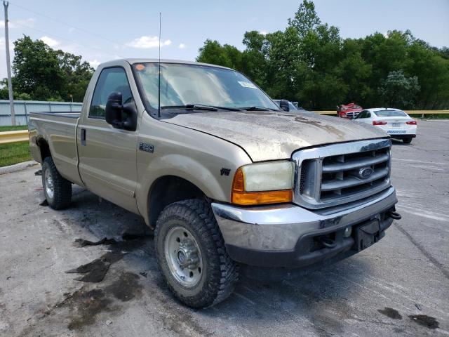 1FTNF21L81ED38758 - 2001 FORD F 250 SUPER DUTY GOLD photo 4