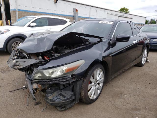 1HGCS22888A005962 - 2008 HONDA ACCORD EXL BLACK photo 1