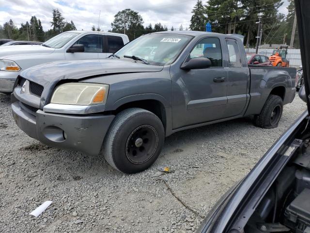 1Z7HC22K08S619447 - 2008 MITSUBISHI RAIDER LS SILVER photo 1