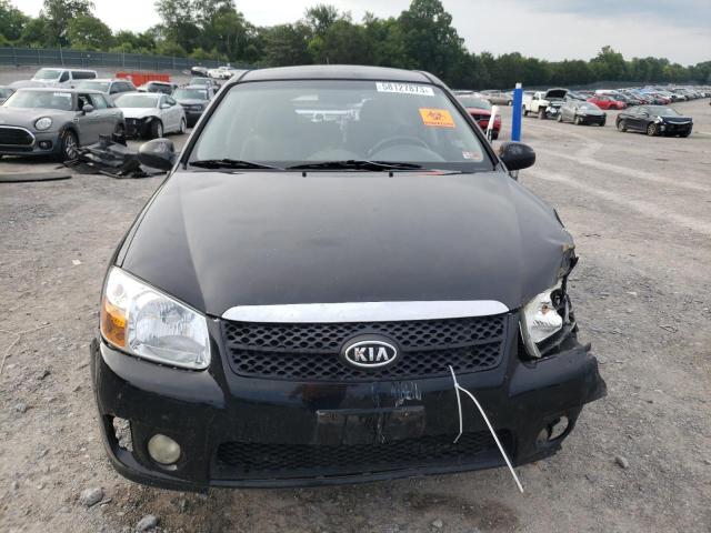 KNAFE161275006507 - 2007 KIA SPECTRA5 SX BLACK photo 5