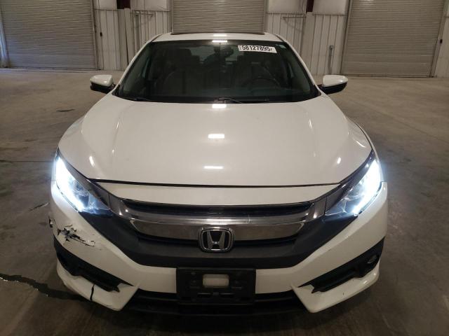 2HGFC1F70HH654985 - 2017 HONDA CIVIC EXL WHITE photo 5