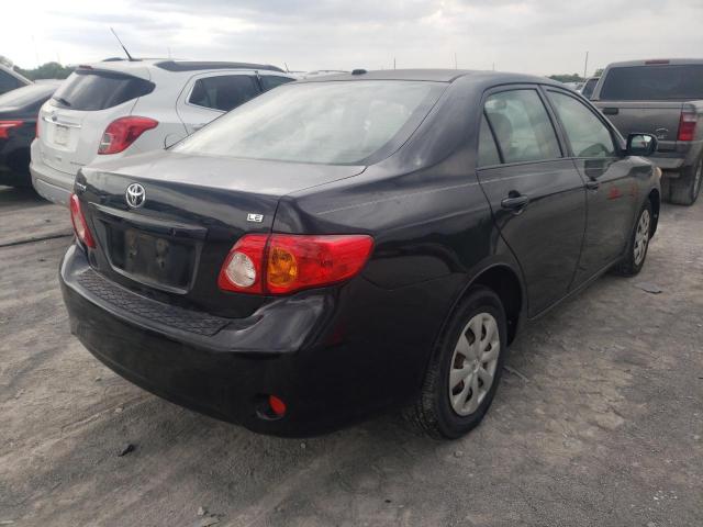 JTDBL40E999093967 - 2009 TOYOTA COROLLA BASE BLACK photo 3