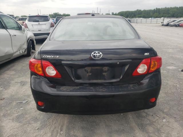 JTDBL40E999093967 - 2009 TOYOTA COROLLA BASE BLACK photo 6