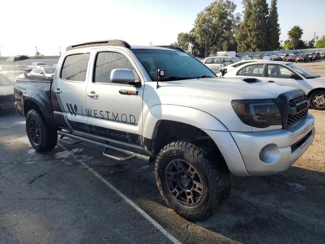 3TMJU62N69M077566 - 2009 TOYOTA TACOMA DOUBLE CAB PRERUNNER SILVER photo 4