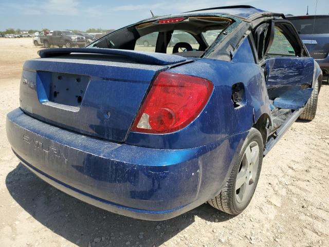 1G8AW15FX6Z115922 - 2006 SATURN ION LEVEL 3 BLUE photo 4