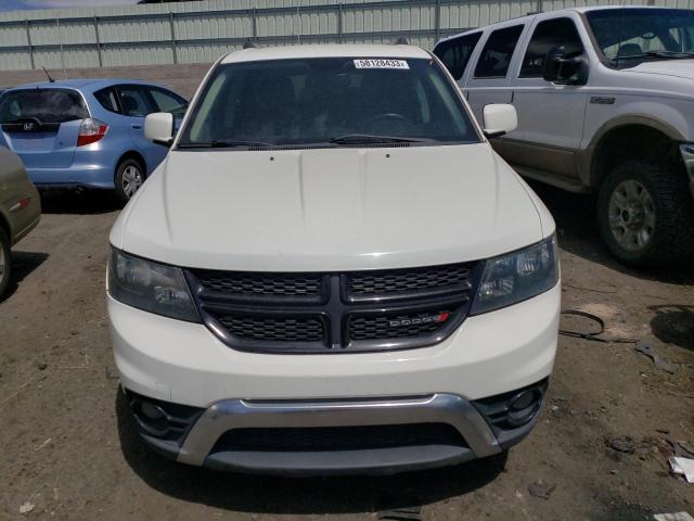 3C4PDCGGXJT187260 - 2018 DODGE JOURNEY CROSSROAD WHITE photo 5