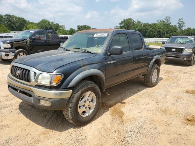 5TEGN92N54Z392654 - 2004 TOYOTA TACOMA DOUBLE CAB PRERUNNER BLACK photo 1