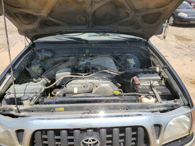 5TEGN92N54Z392654 - 2004 TOYOTA TACOMA DOUBLE CAB PRERUNNER BLACK photo 11