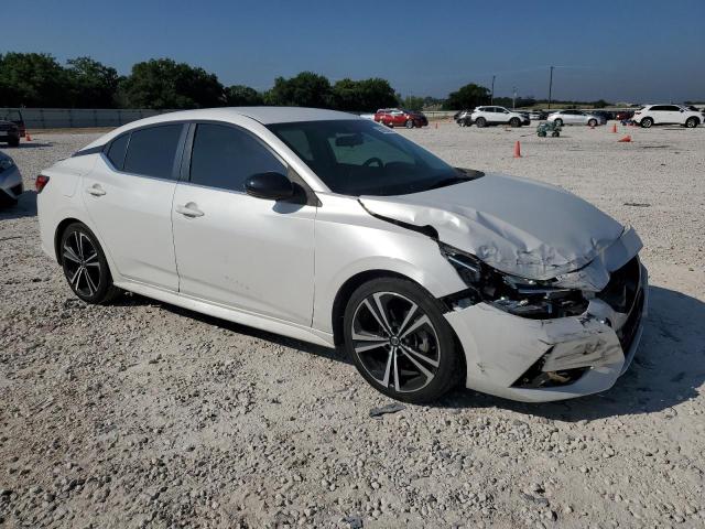 3N1AB8DV8MY213960 - 2021 NISSAN SENTRA SR WHITE photo 4