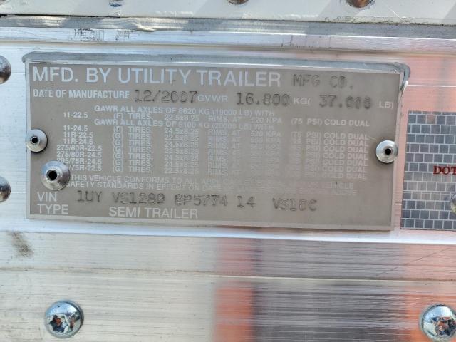 1UYVS12898P577414 - 2008 UTILITY UNKNOWN Beyaz fotoğraf 10