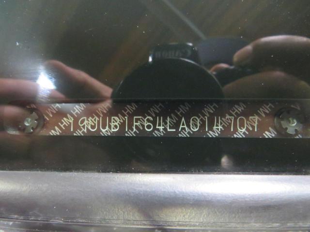 19UUB1F64LA014707 - 2020 ACURA TLX TECHNOLOGY 蓝色 照片 10