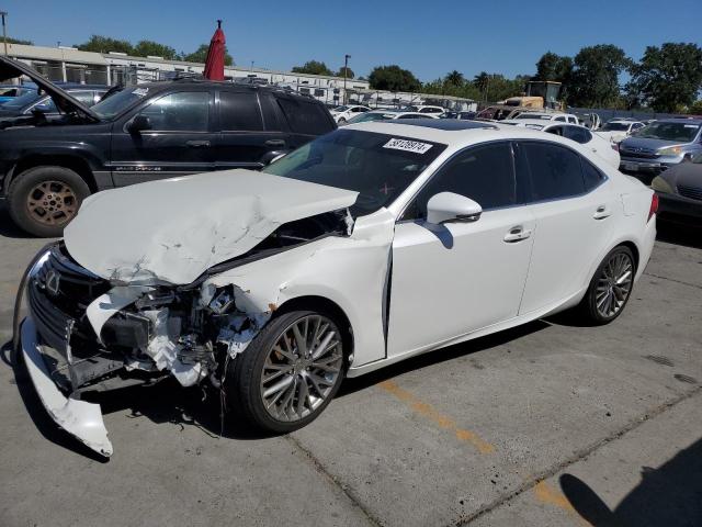 JTHBF1D23E5021510 - 2014 LEXUS IS 250 WHITE photo 1