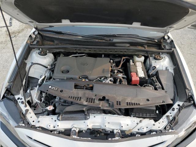 4T1S11AK8RU218295 - 2024 TOYOTA CAMRY SE NIGHT SHADE WHITE photo 11