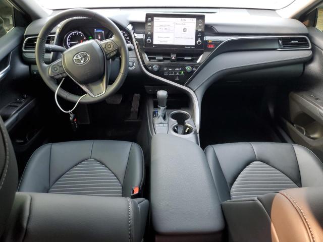 4T1S11AK8RU218295 - 2024 TOYOTA CAMRY SE NIGHT SHADE WHITE photo 8