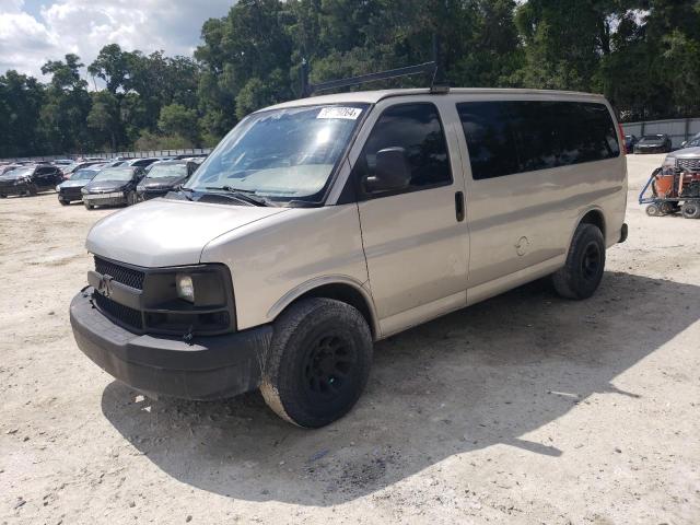 1GNFG154281212841 - 2008 CHEVROLET EXPRESS G1 SILVER photo 1